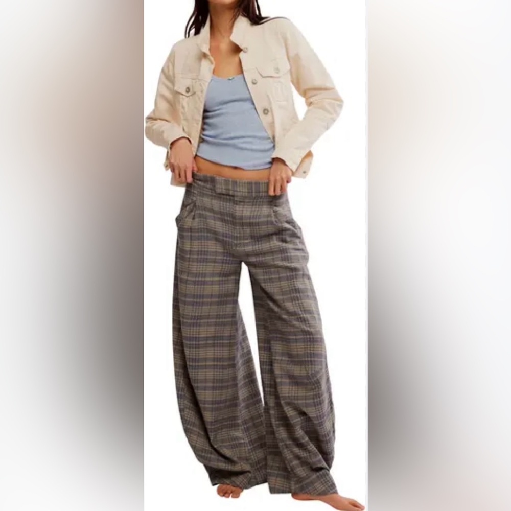 FREE PEOPLE Tegan Barrel Trouser NWT